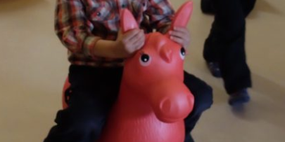 Foto von einem Kind zur Illustration