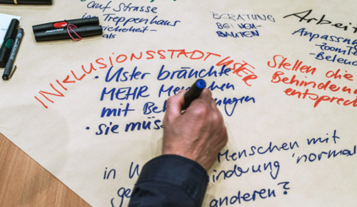 Foto aus dem Workshop zur Strategie zur Illustration