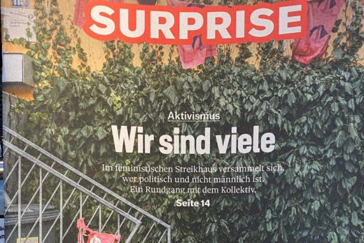 Titelbild des Strassenmagazins Surprise