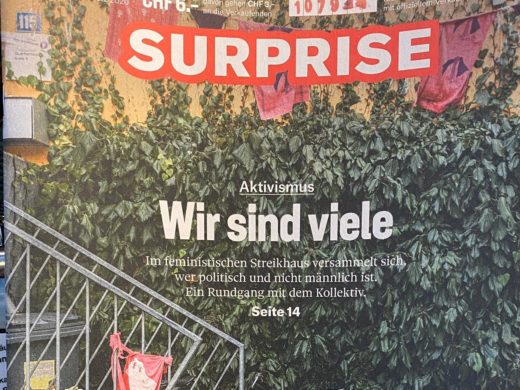 Titelbild des Strassenmagazins Surprise
