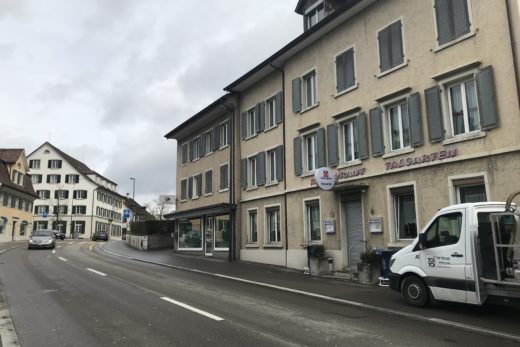 Das Restaurant Talgarten in Uster von aussen